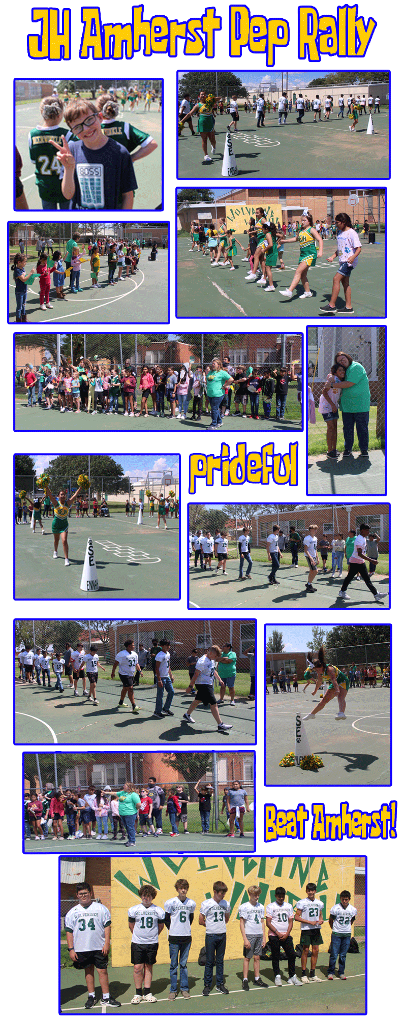 SpringlakeEarth Junior High School SEJH Amherst Pep Rally